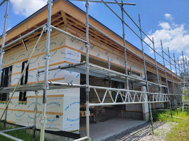 木造平屋建住宅（富士見町S様邸）外観